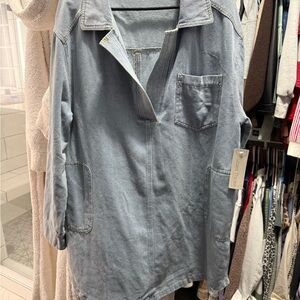 Lizard Thicket Blue Mini Dress